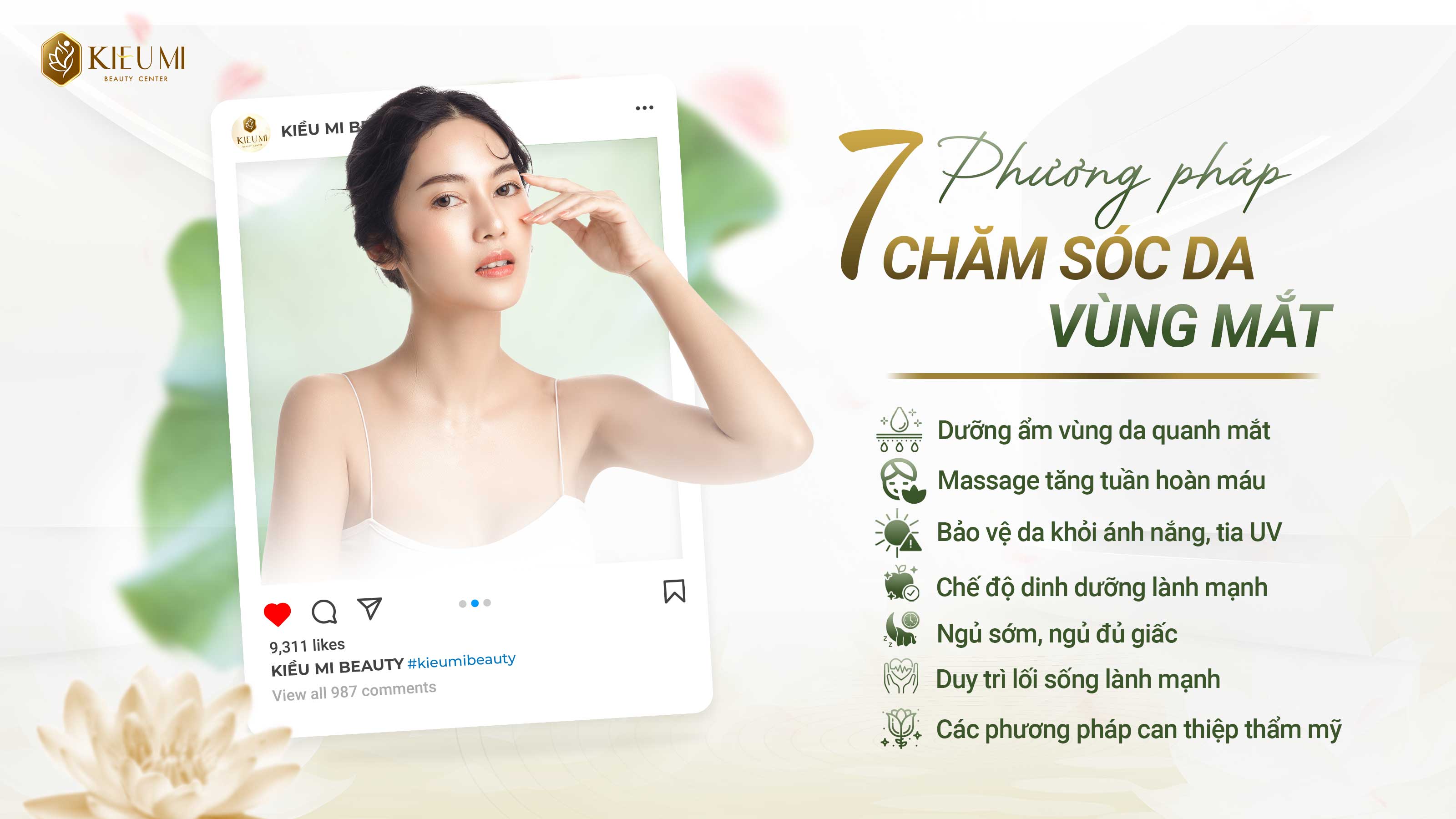  7 cách chăm sóc da mắt đơn giản mà hiệu quả    